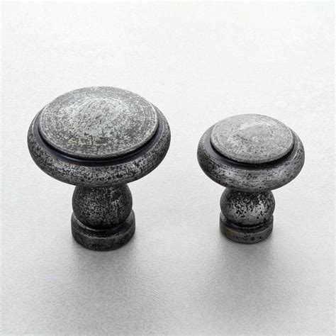 pewter door knobs for cupboards.